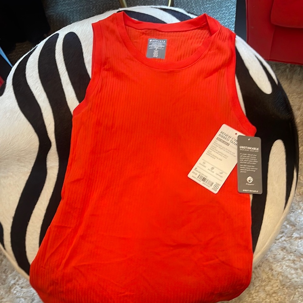 NWT Athleta Renee Ribbed Tank Small